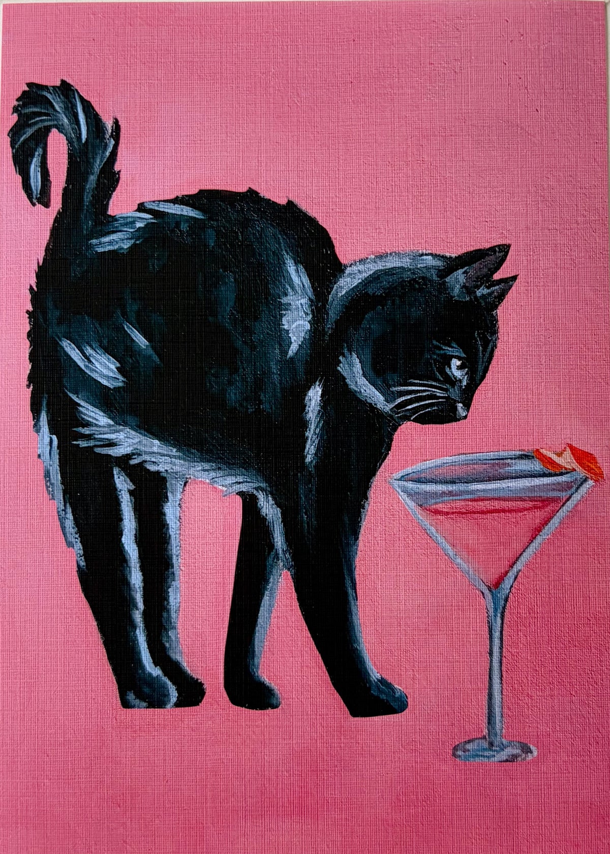 Cosmo Cat (5x7 in)