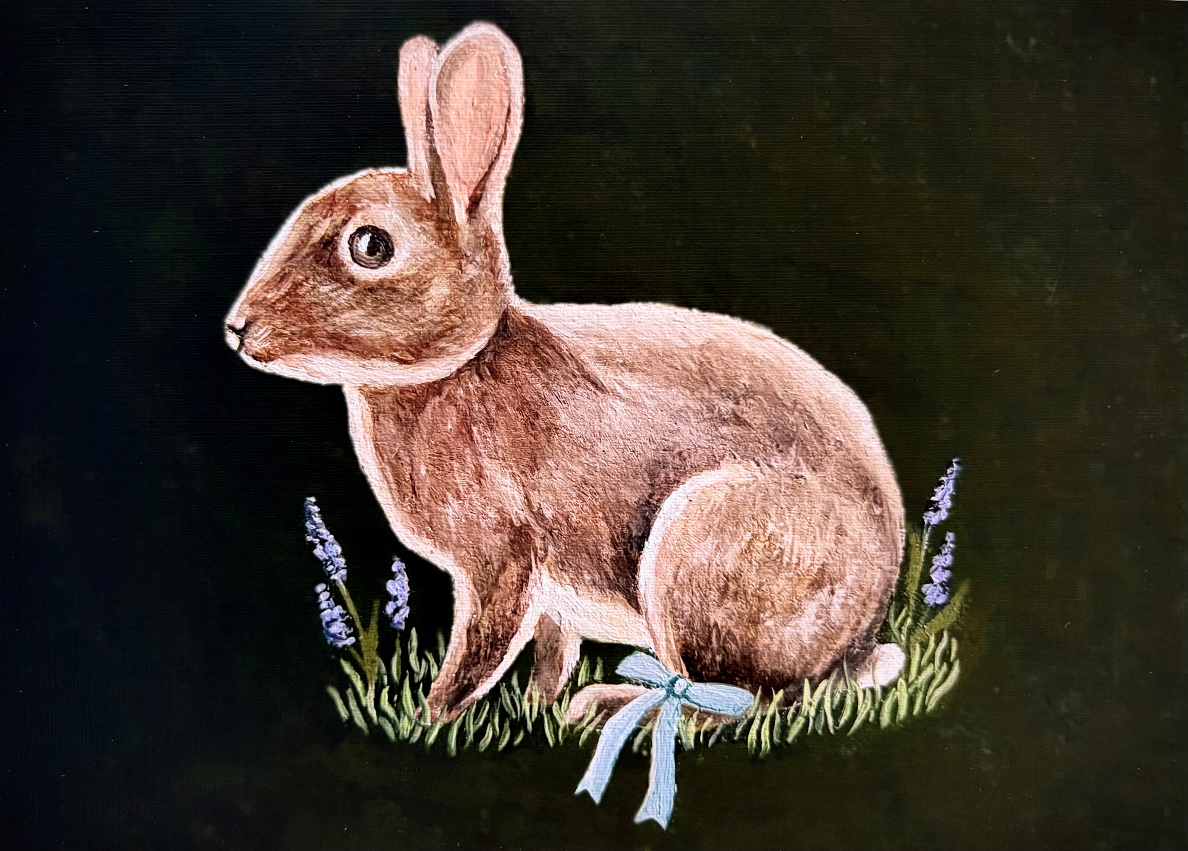 Bunny Art Print (5x7in)
