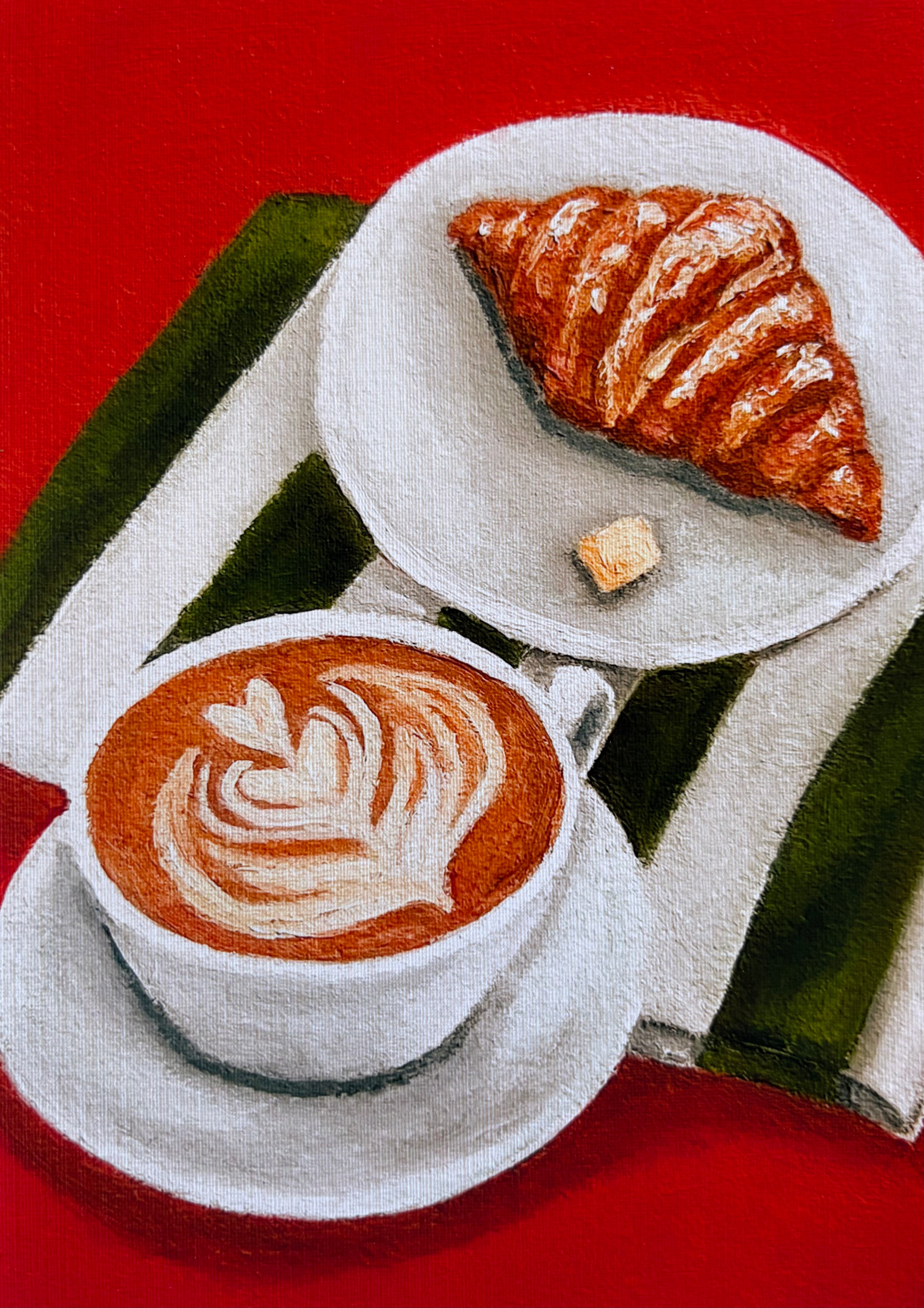 Coffee Art Print (5x7in)